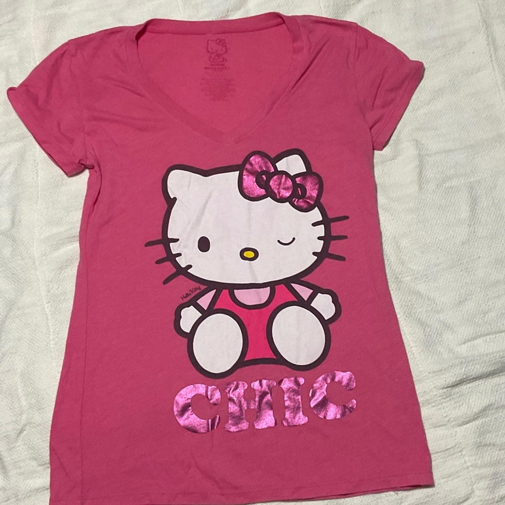 Hello Kitty Chic Pink Short Sleeve Tee